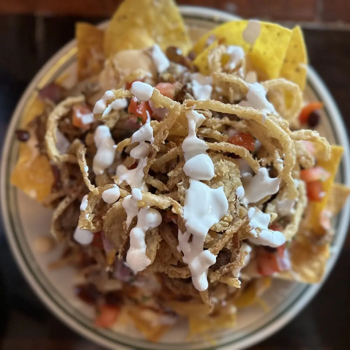 Beer BBQ Nachos