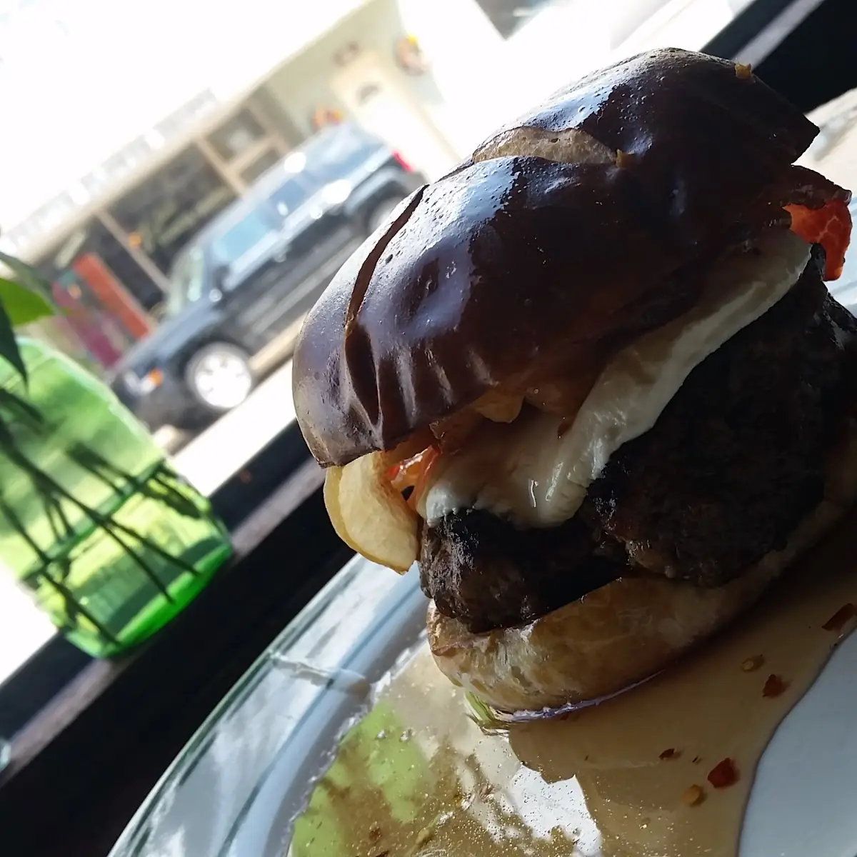 Maple Bacon Burger