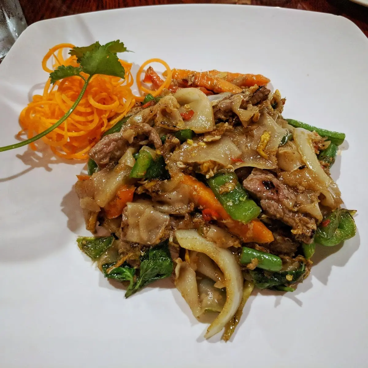 Pad Kee Mao with Beef