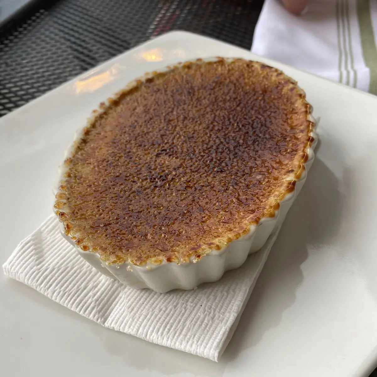 Black & White Creme Brûlée