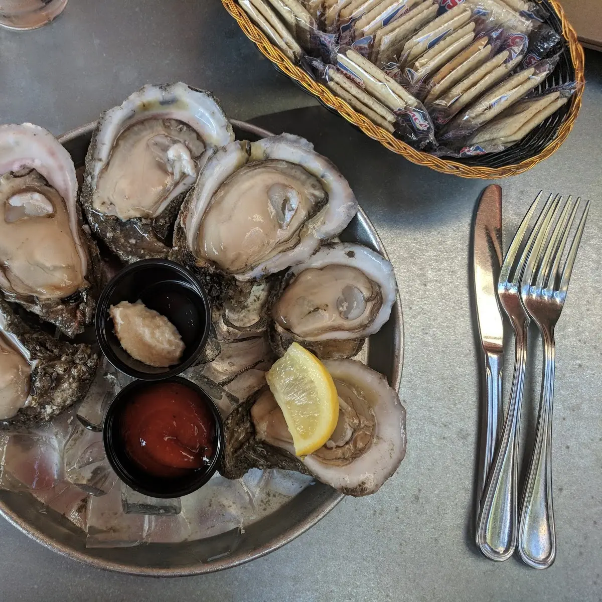 Oysters on the Half Shell
