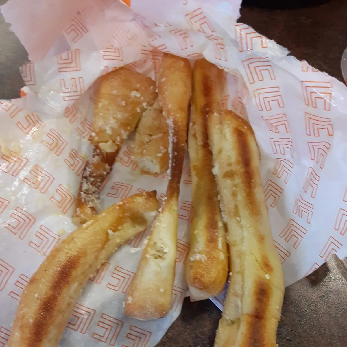 Fake Bread Sticks