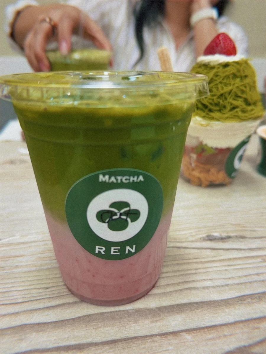 Matcha Mont Blanc Soft Serve