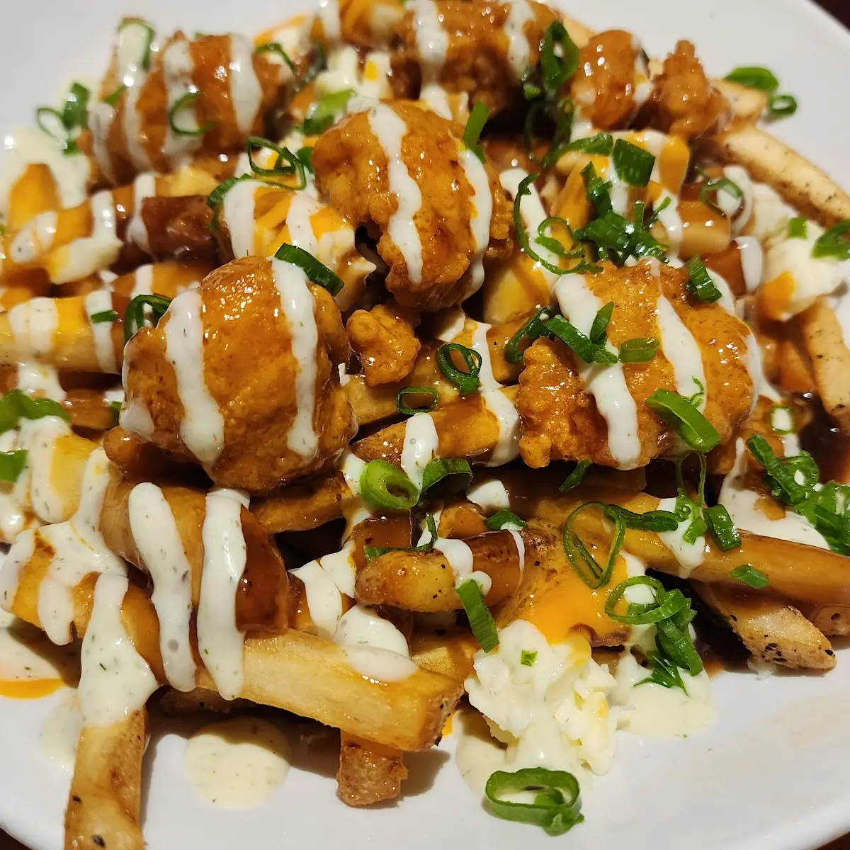 Buffalo Chicken Poutine