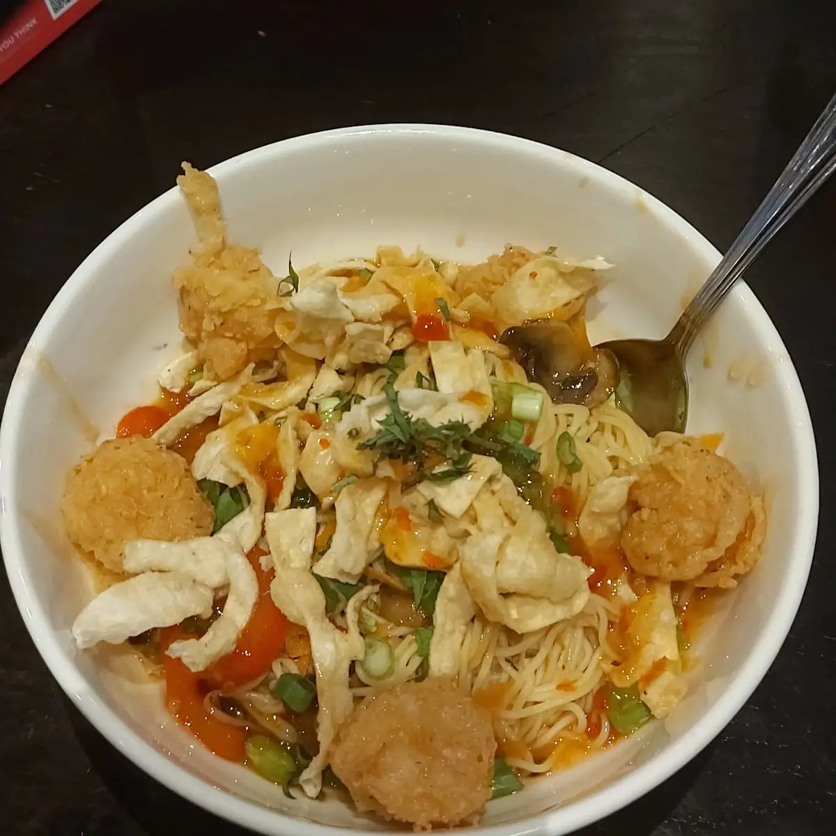 Crispy Shrimp Noodle Bowl