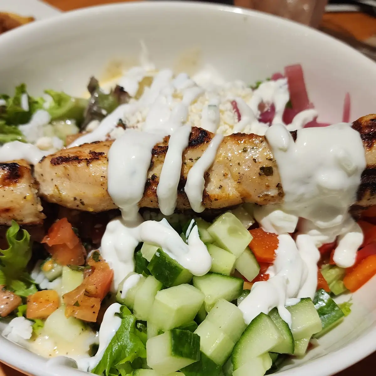 Souvlaki Chicken Bowl