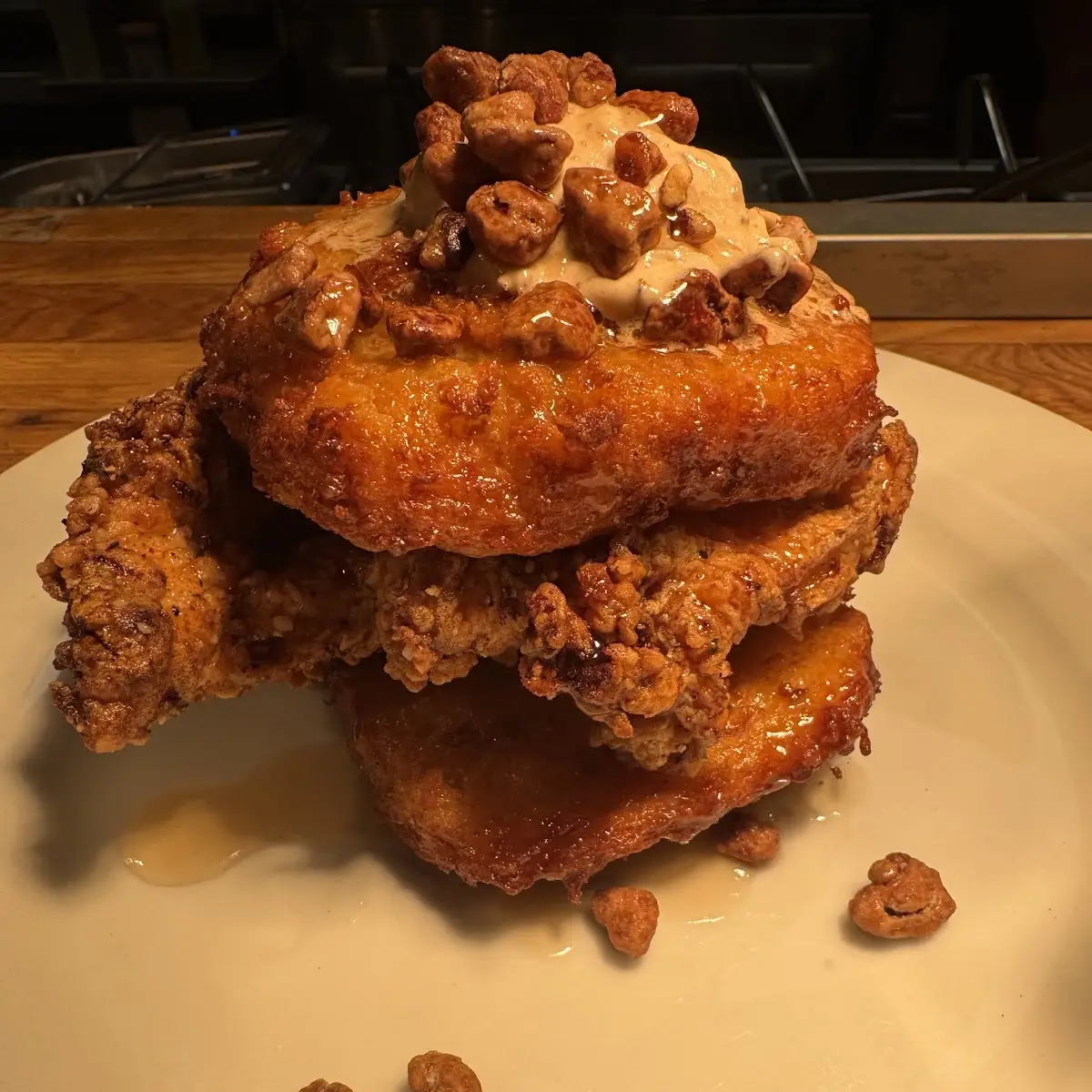 Spicy Chicken and Waffles