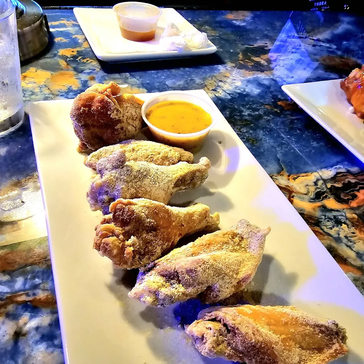 Dry Rub Honey Mustard Wings
