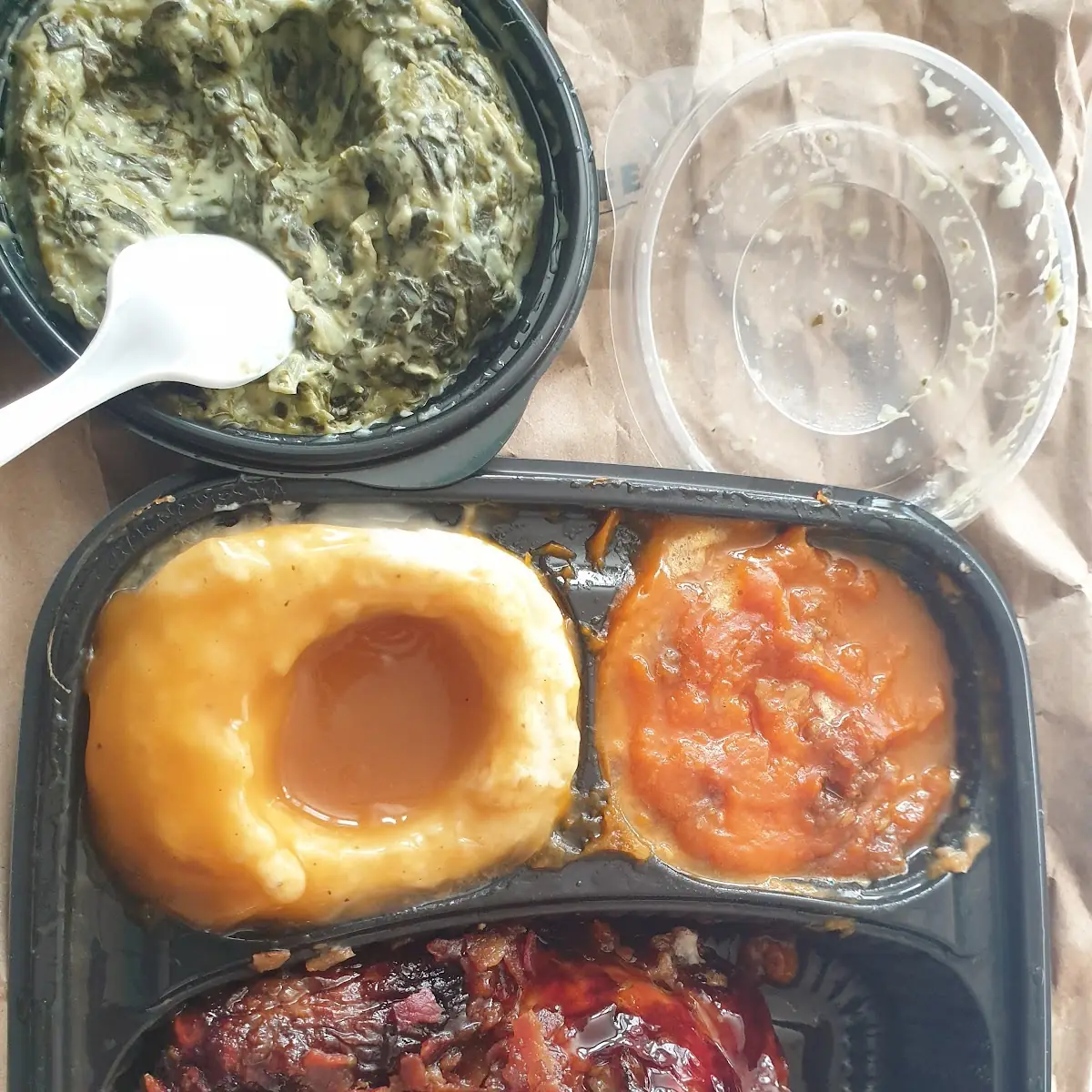 Bourbon Bacon Chicken Mash Potatoes Gravy