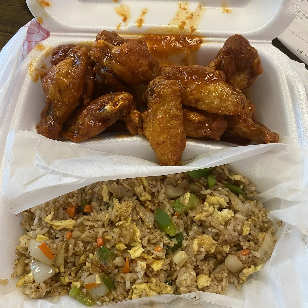 Wings Combo Fried Rice