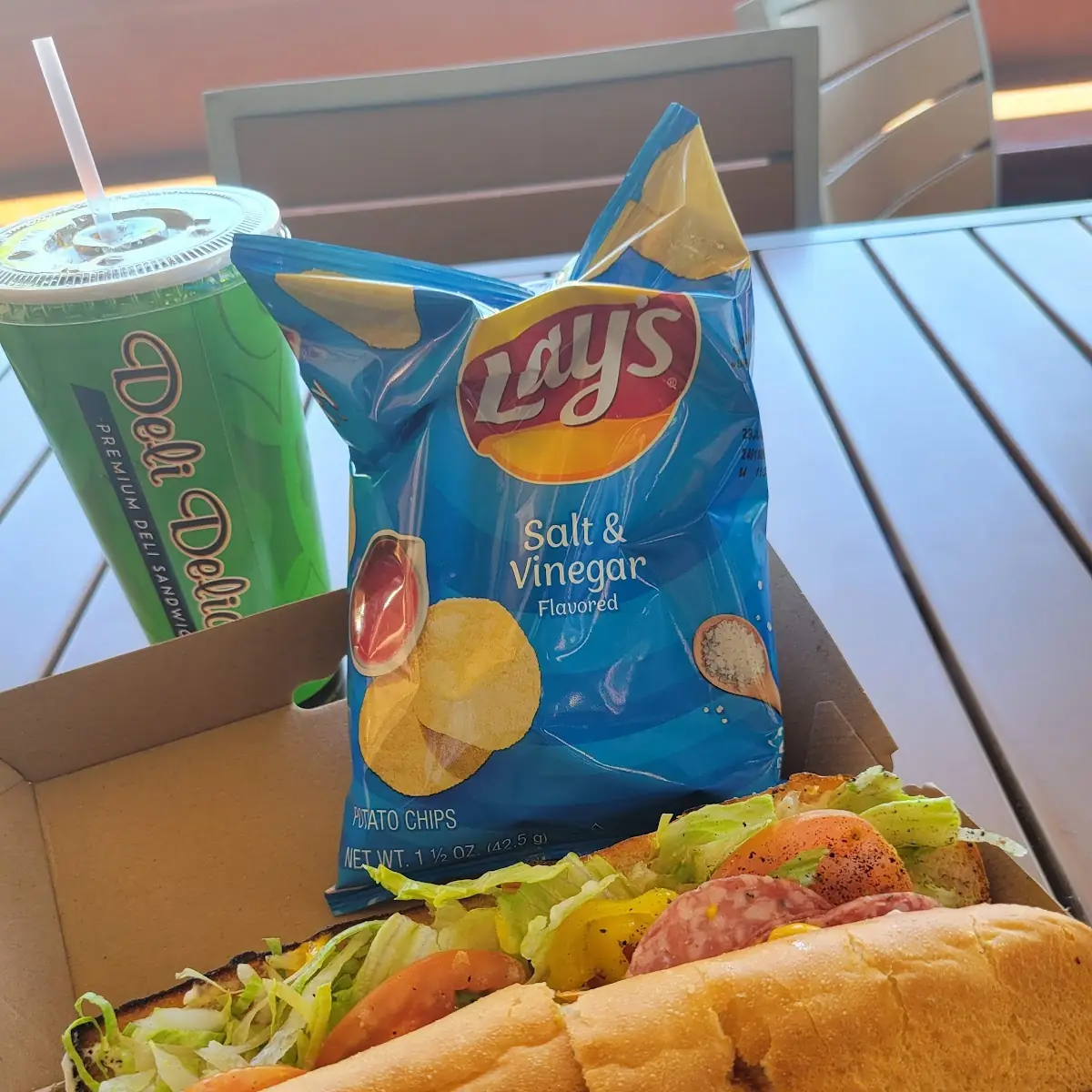 Salami Sandwich with Cheddar Cheese