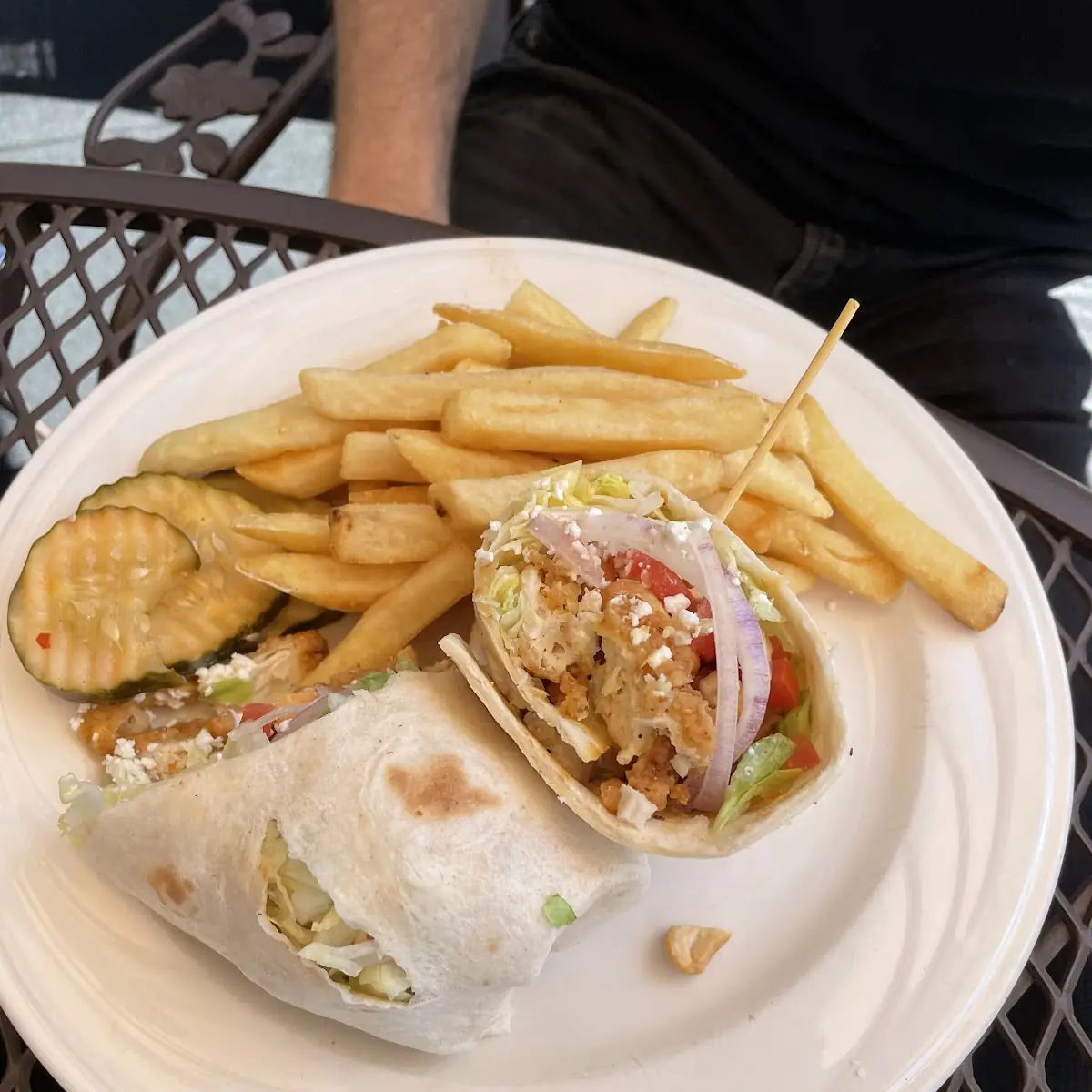 Honey Mustard Chicken Wrap