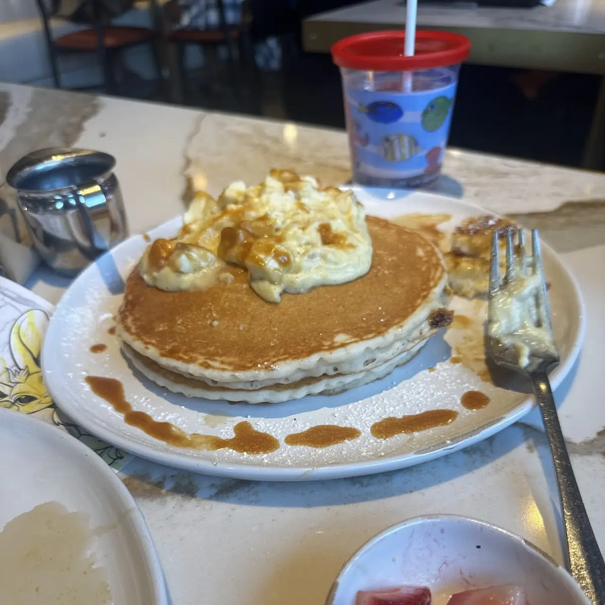 Banana Pudding Pancakes