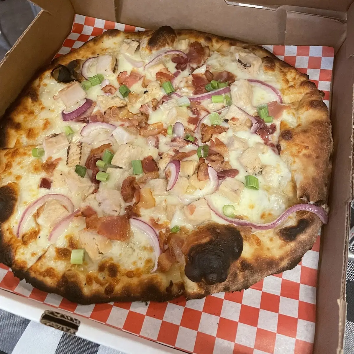 Chicken Bacon Ranch Pizza