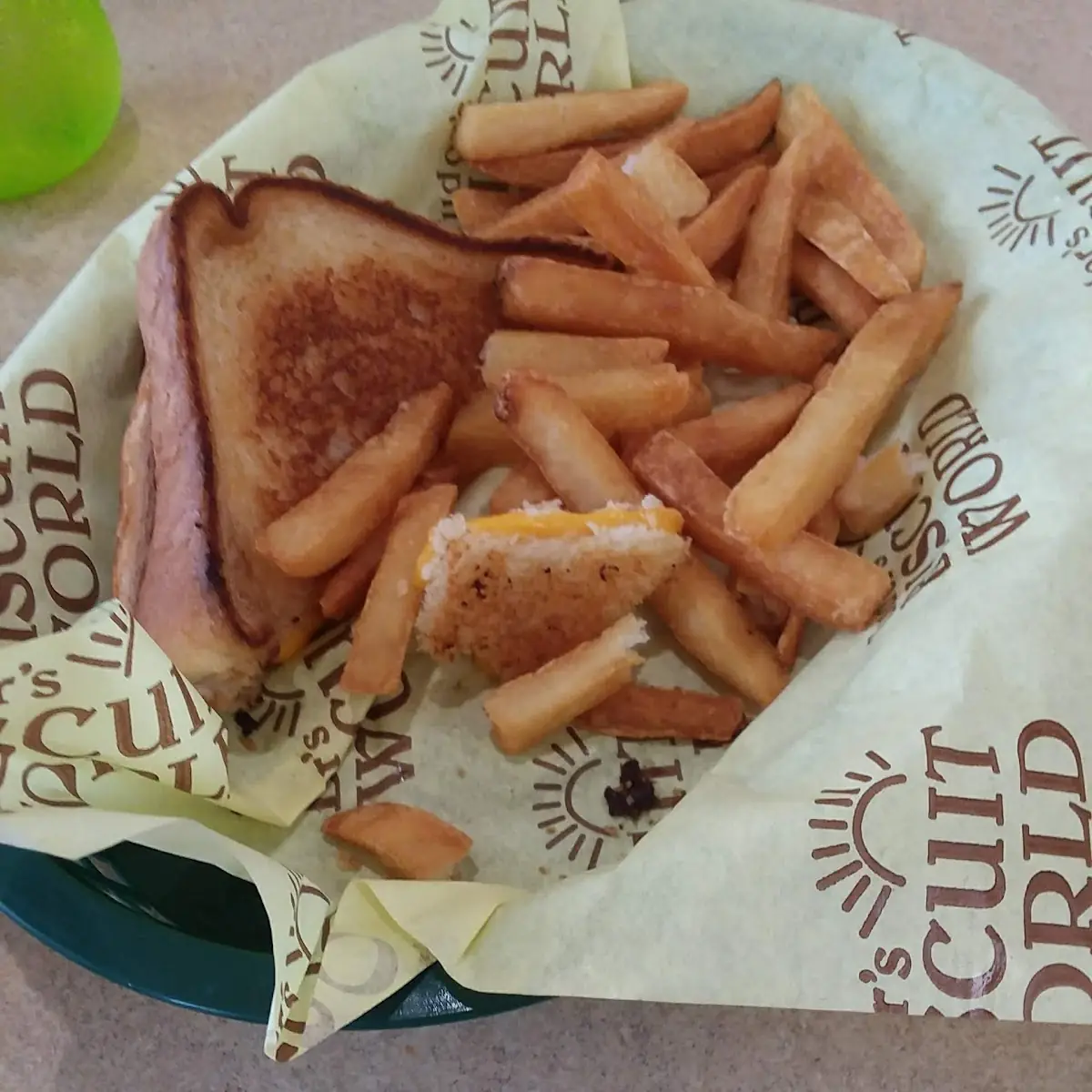 Grilled Cheese and Fries