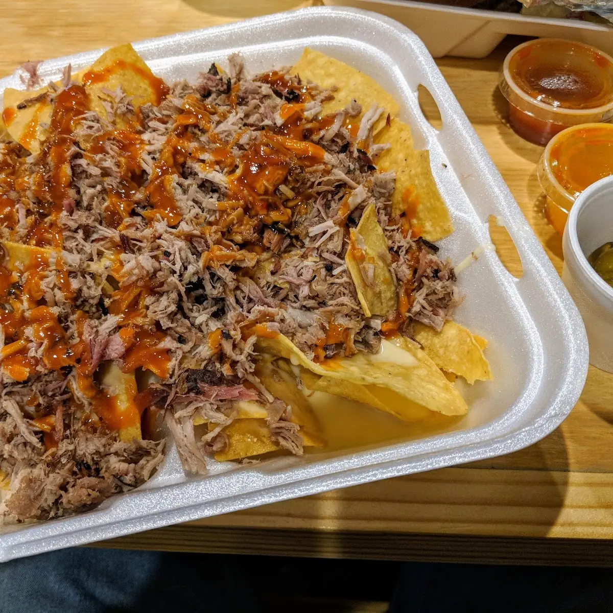BBQ Pork Nachos