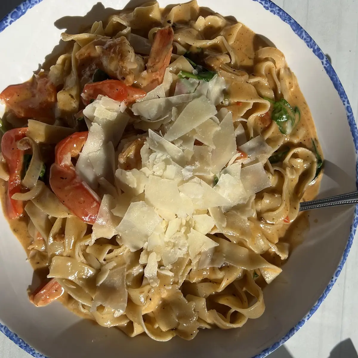 Creole Shrimp Fettuccini