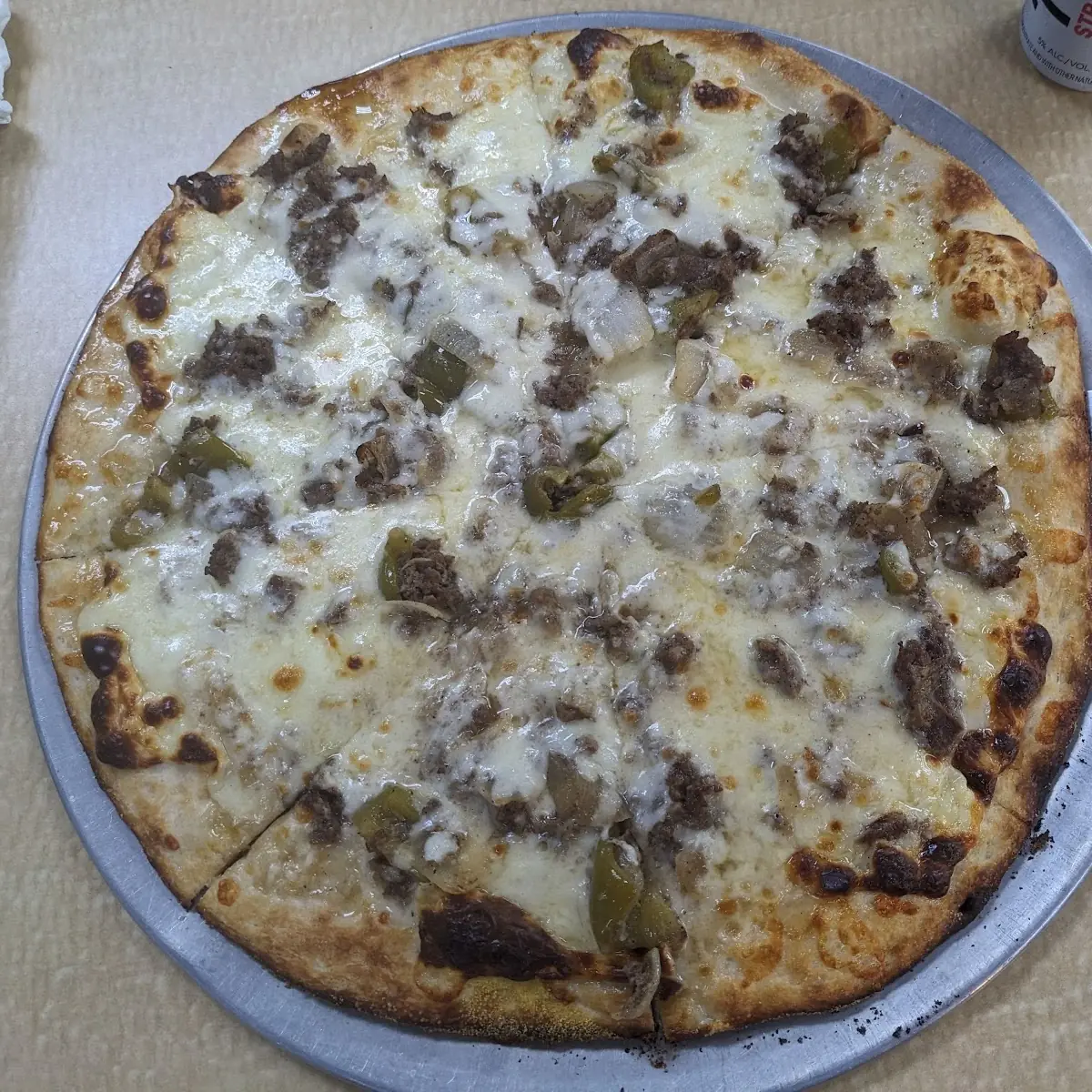 Philly Cheesesteak Pizza