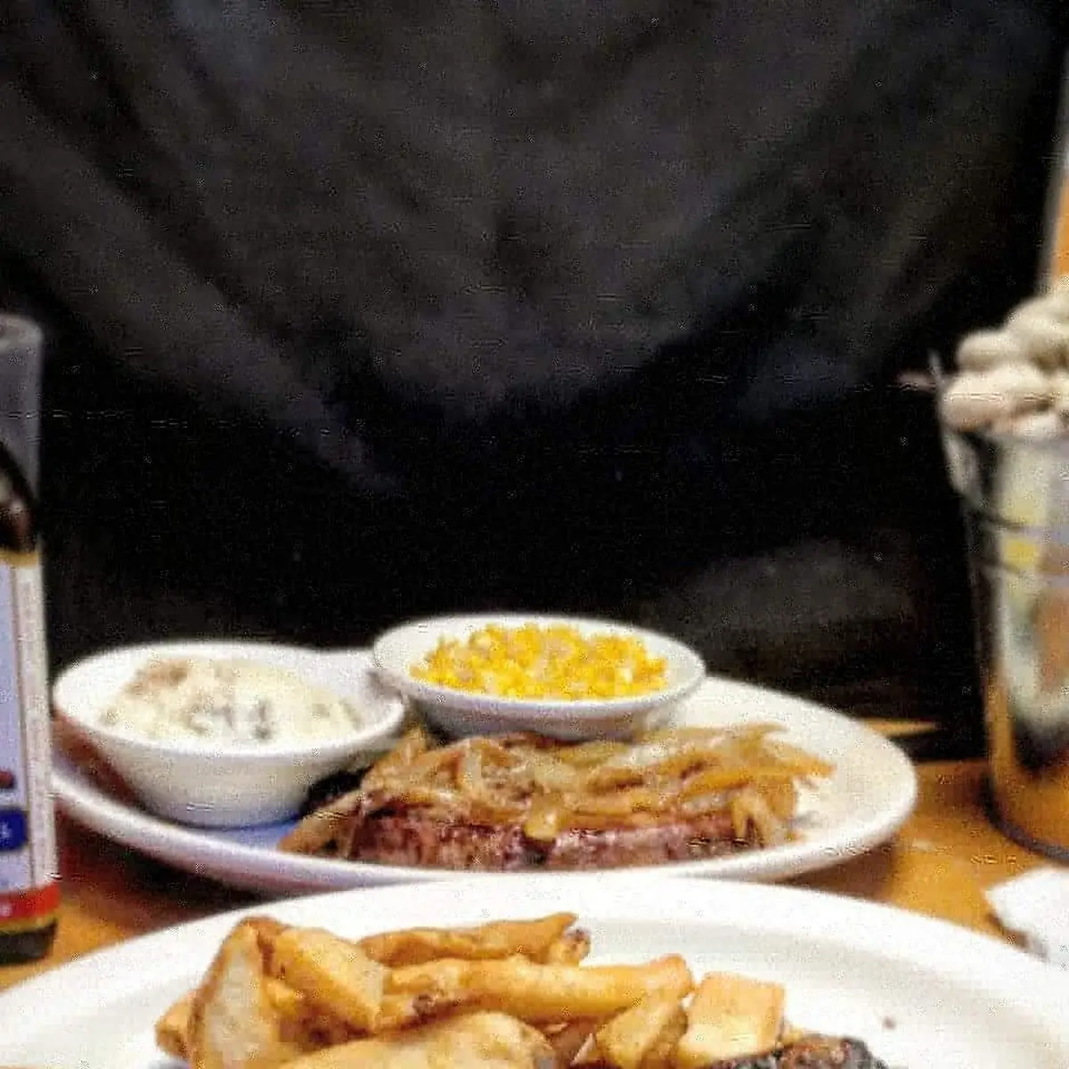 House Salad Steak Fries