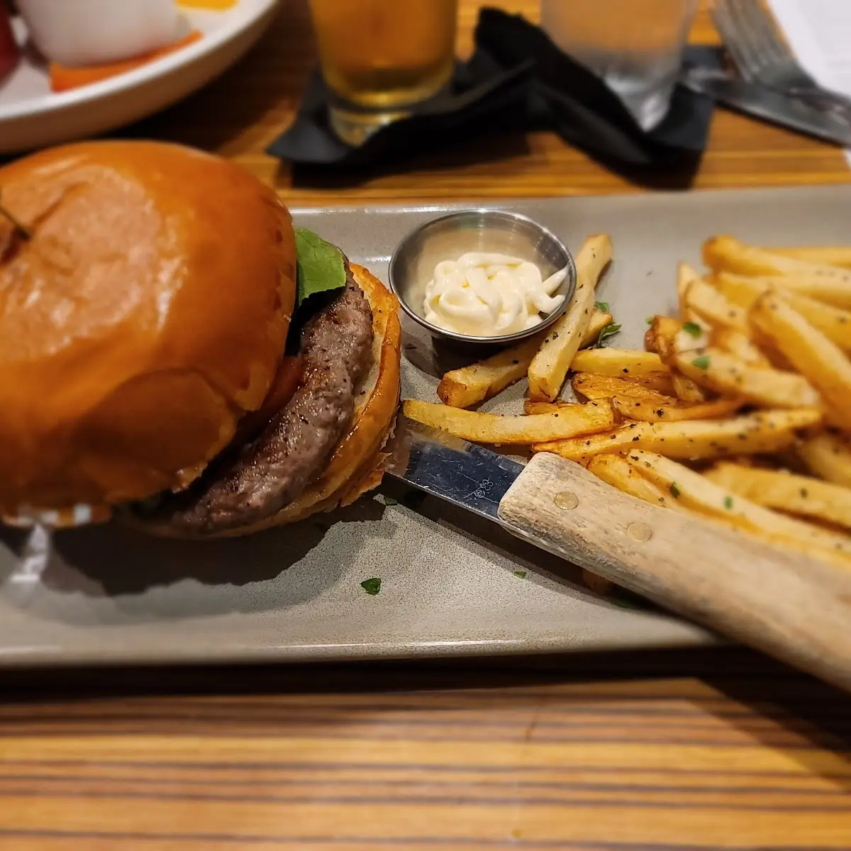 Lamb Burger