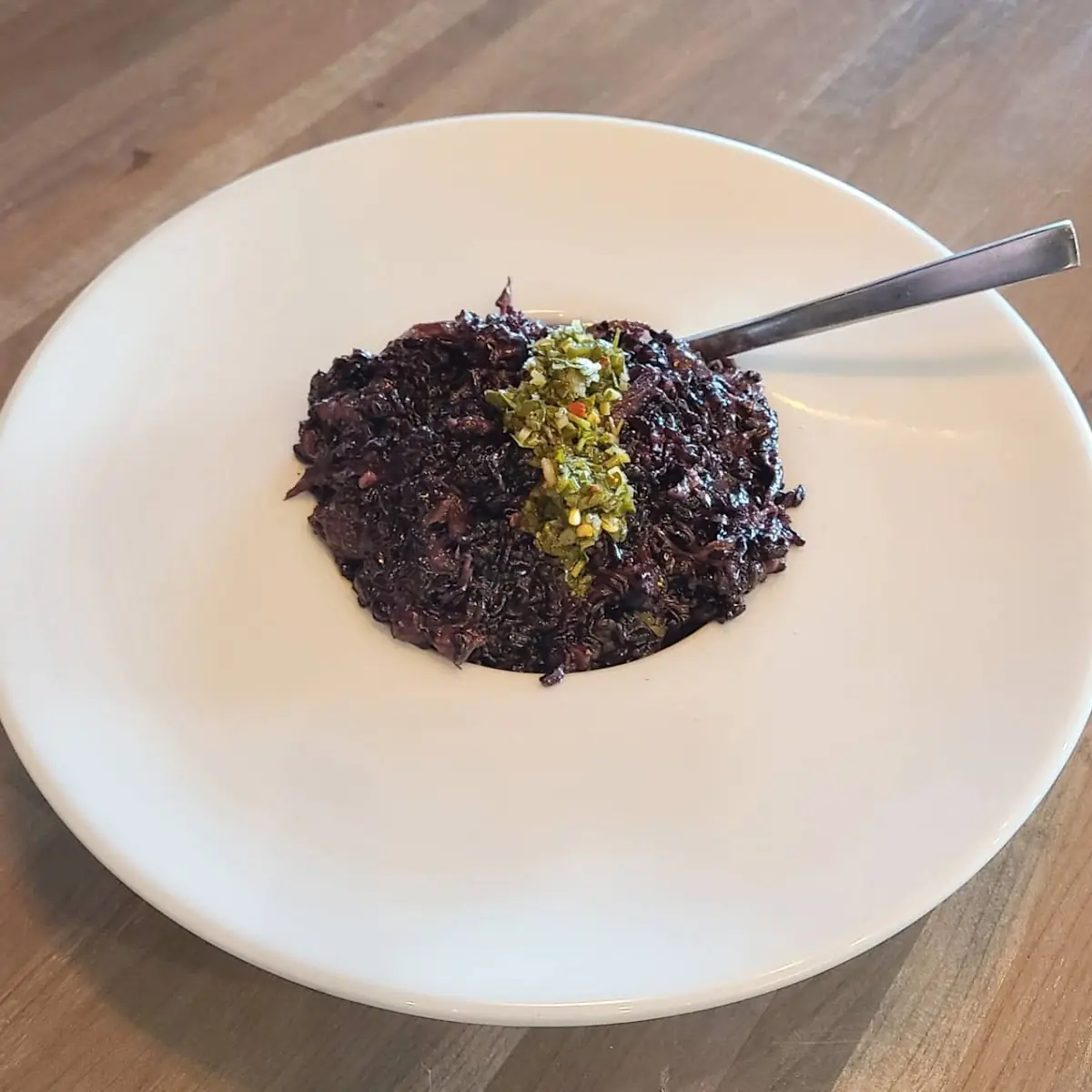 Black Rice & Oxtail Risotto