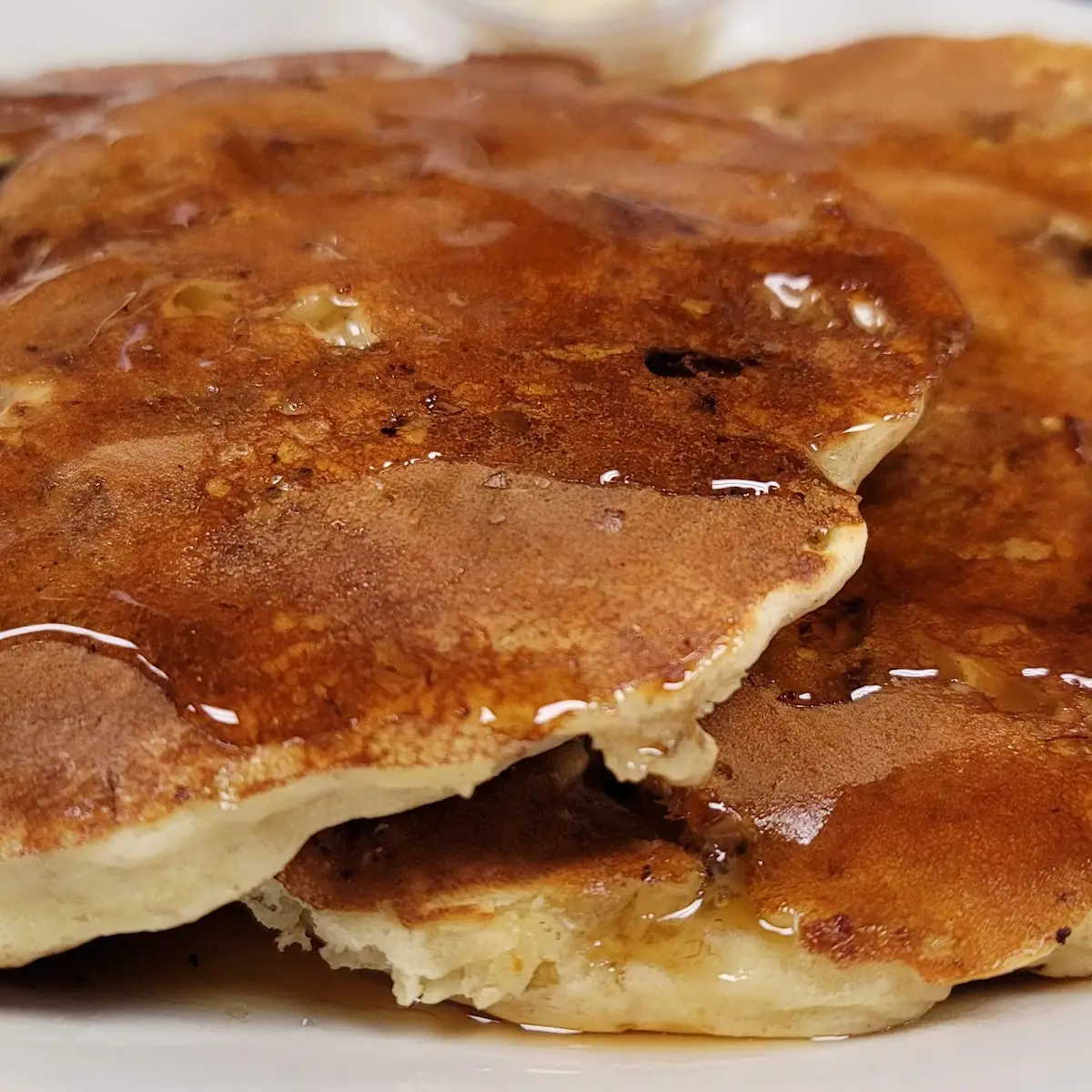 Strawberry Almond Pancakes