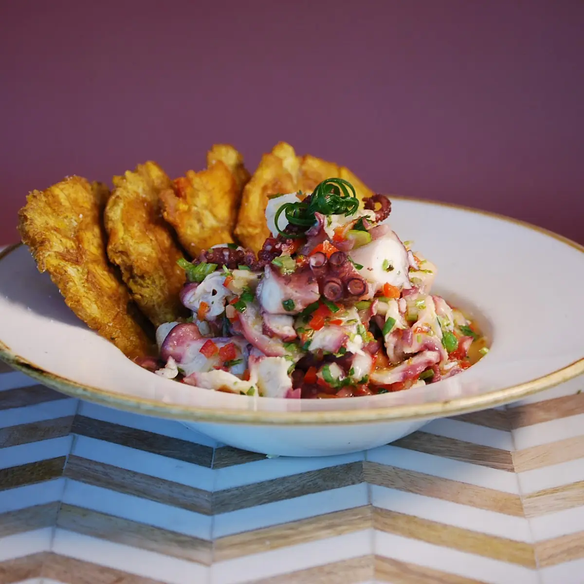 Marinated Octopus Ceviche
