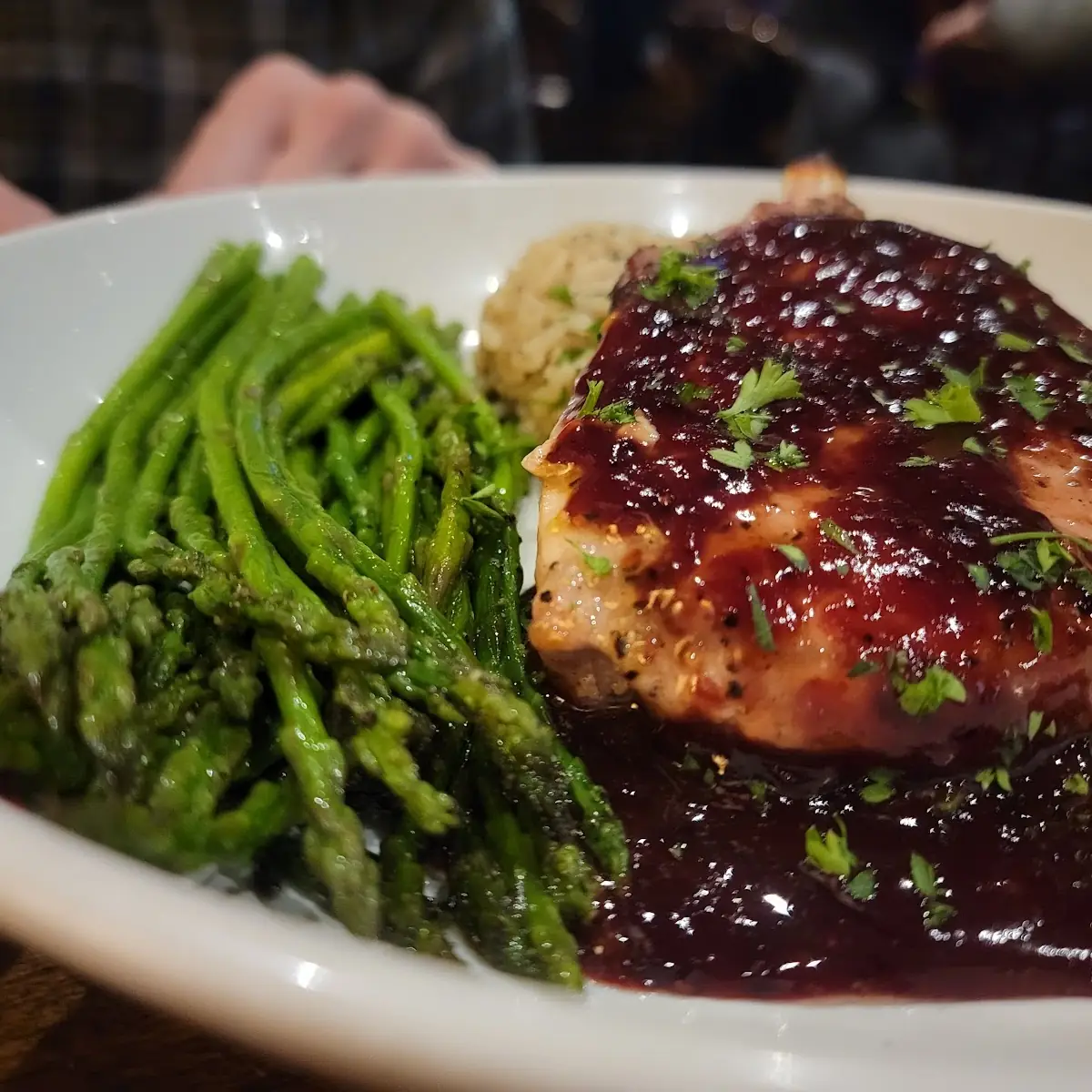 Maple Bacon Pork Chop
