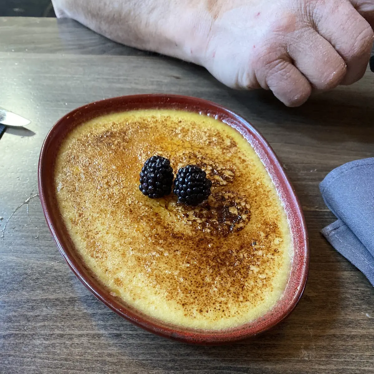 Bourbon & Maple Crème Brulee