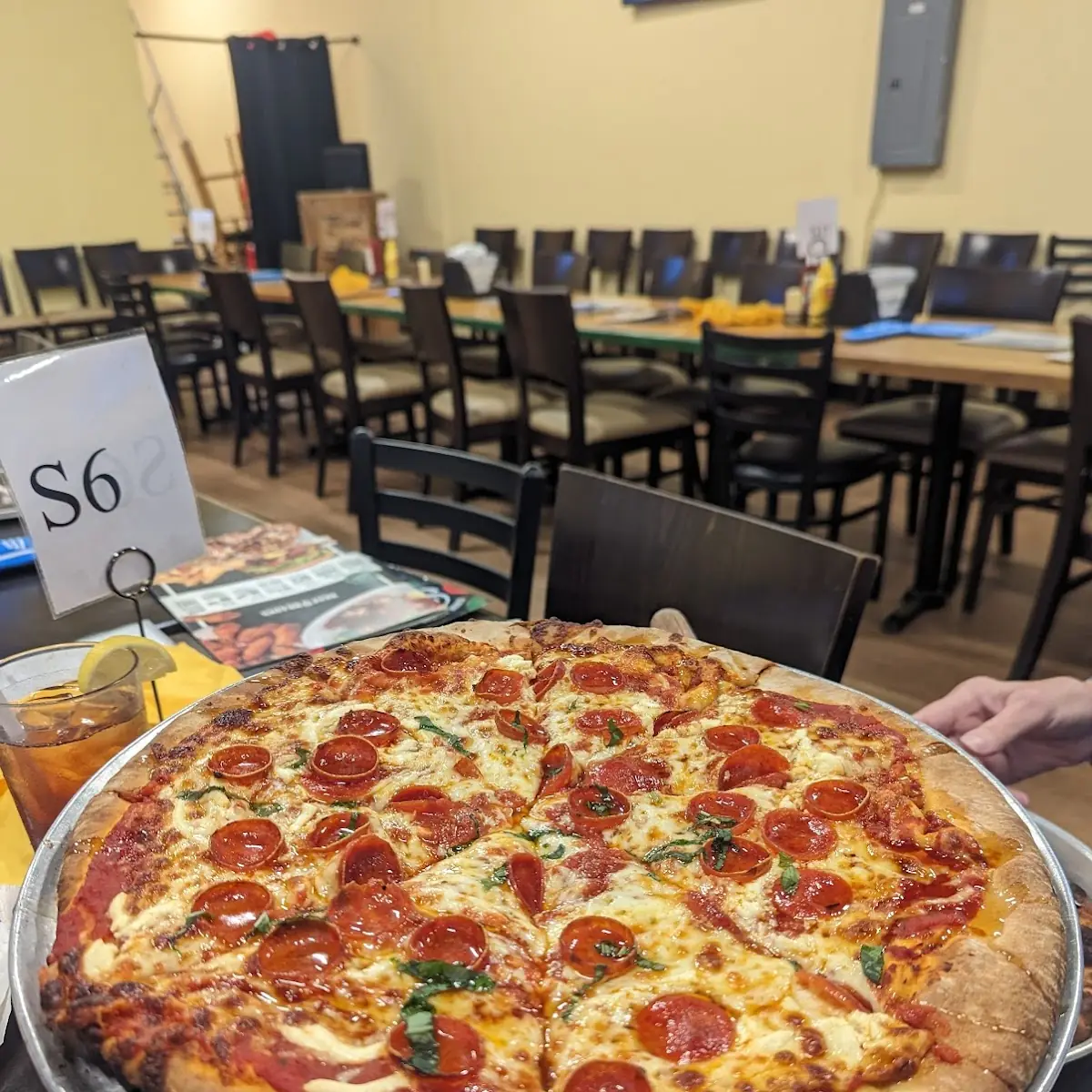 Hot Honey Pepperoni Pizza 14 Inch