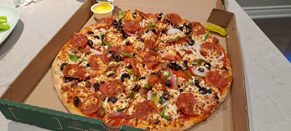 Thin Crust the Works Pizza