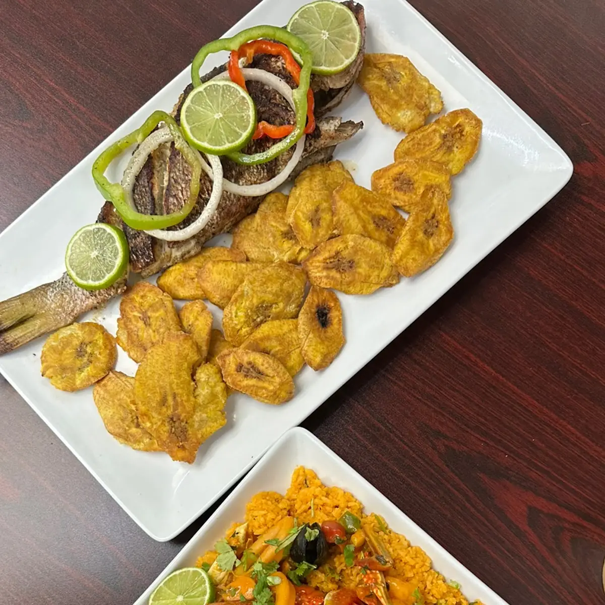 Fried Green Plantains Tostones