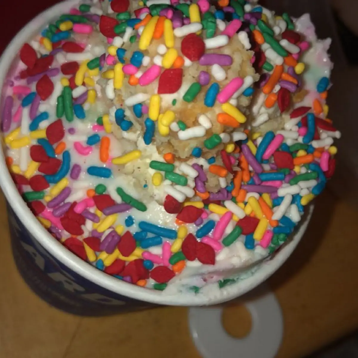 Birthday Cake Blizzard
