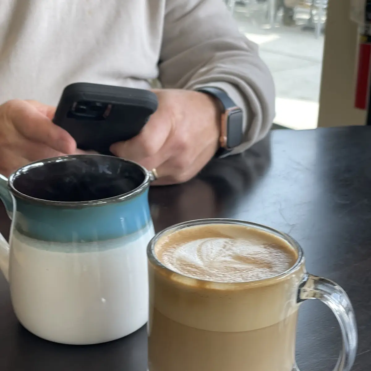 12oz Hot Cappuccino Latte