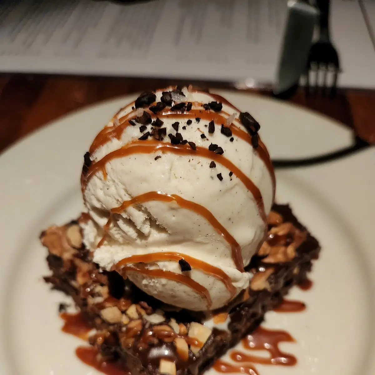 Brownie Sundae