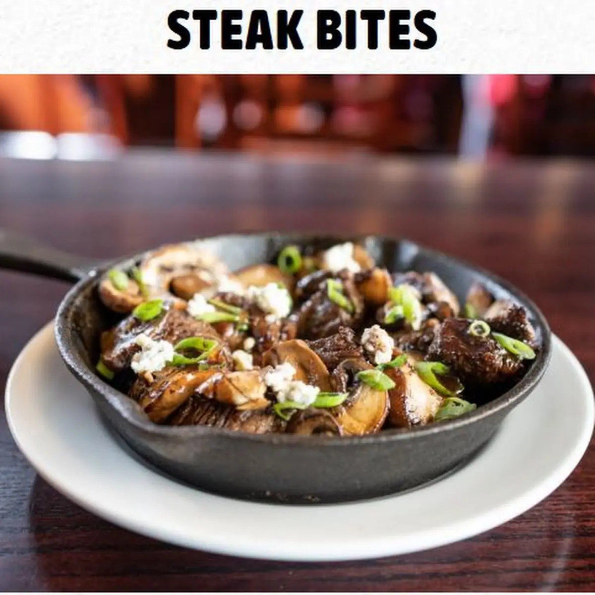 Blue Cheese Steak Bites