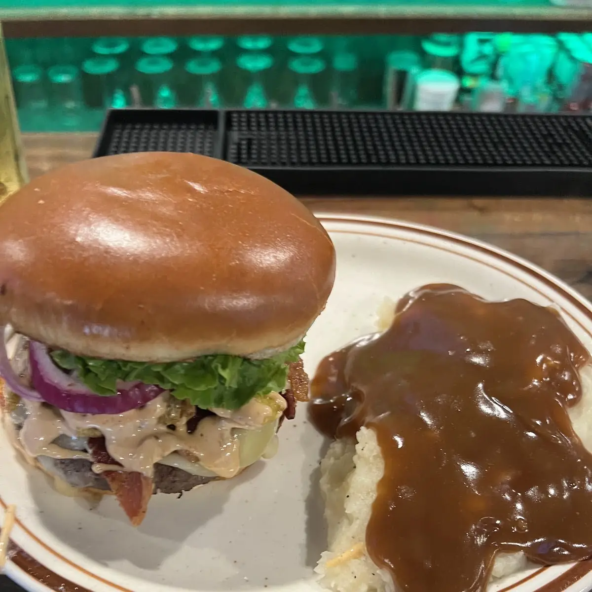 Hot O'Malley's Burger
