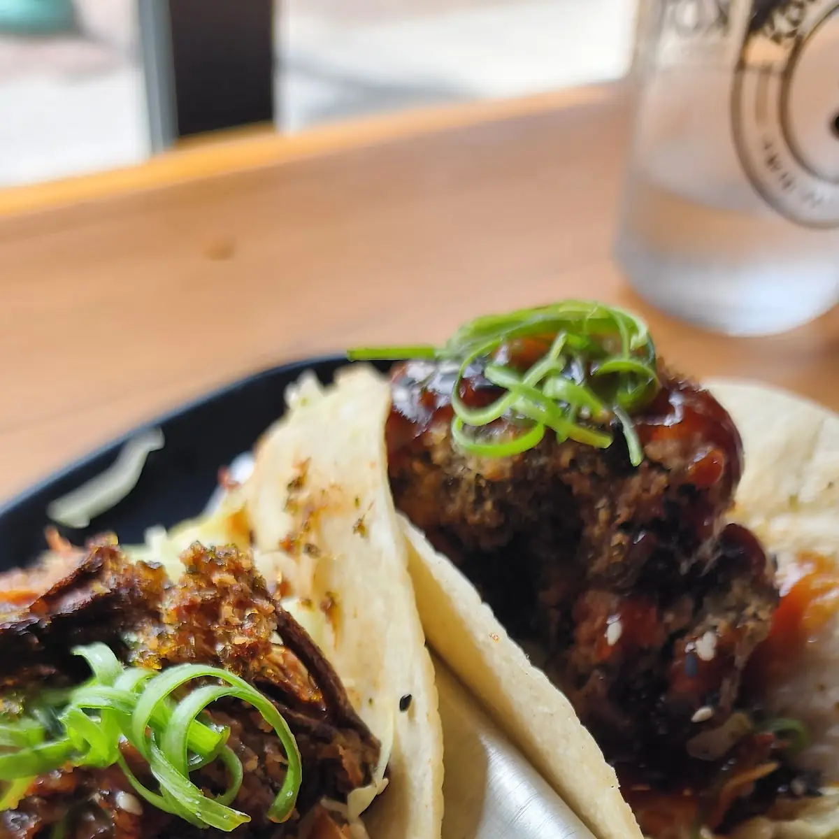 Korean BBQ Broccoli Tacos