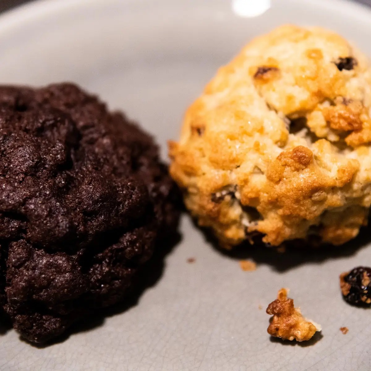 Double Chocolate Chip Cookie & Chocolate Chip Cookie