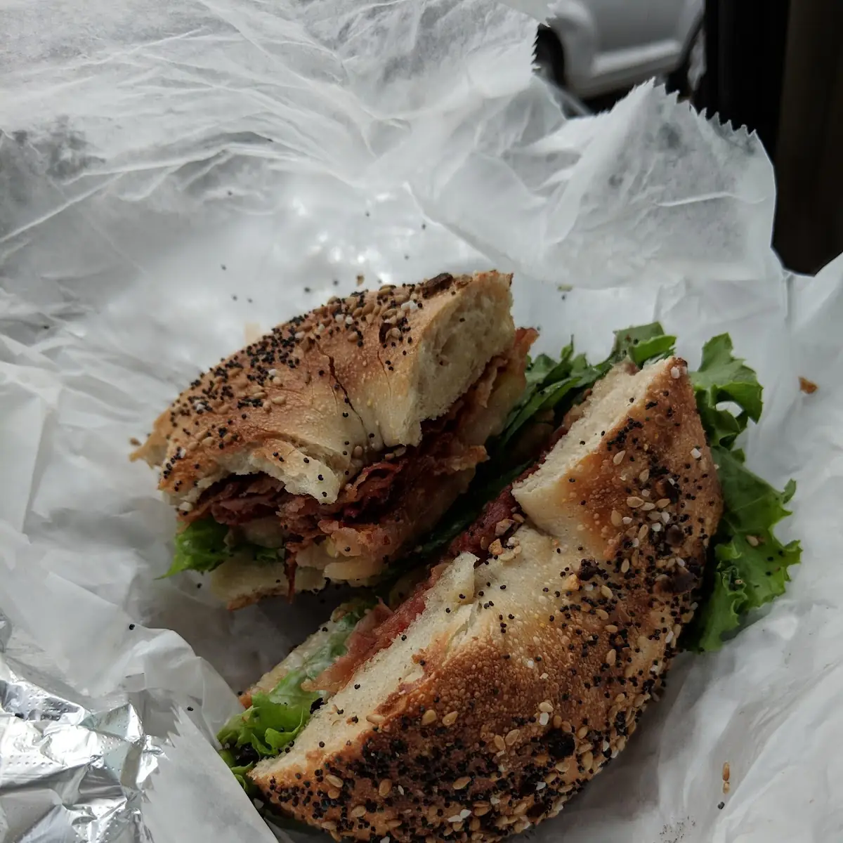 blt Everything Bagel Sandwich