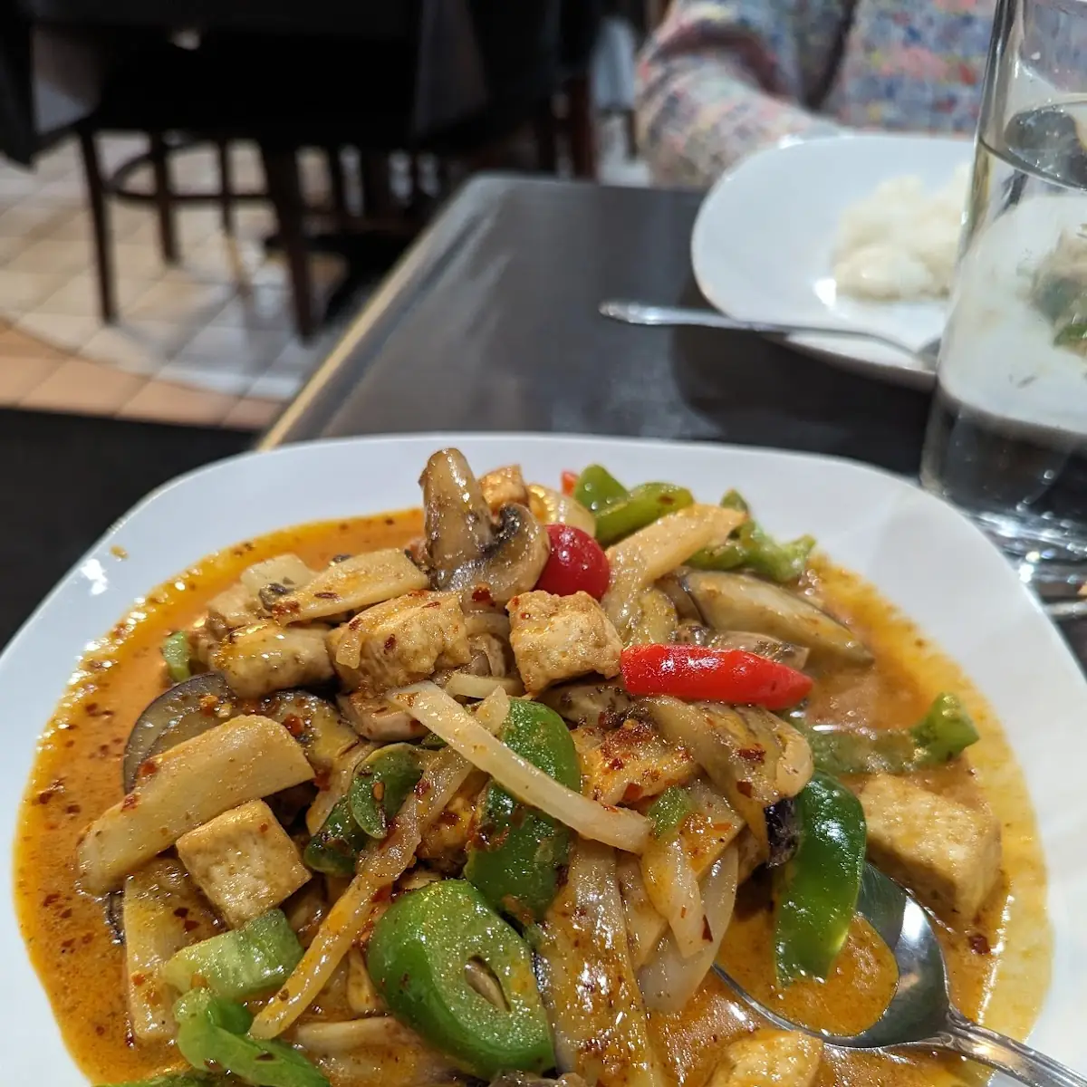 V3. Tofu and Eggplant Lunch