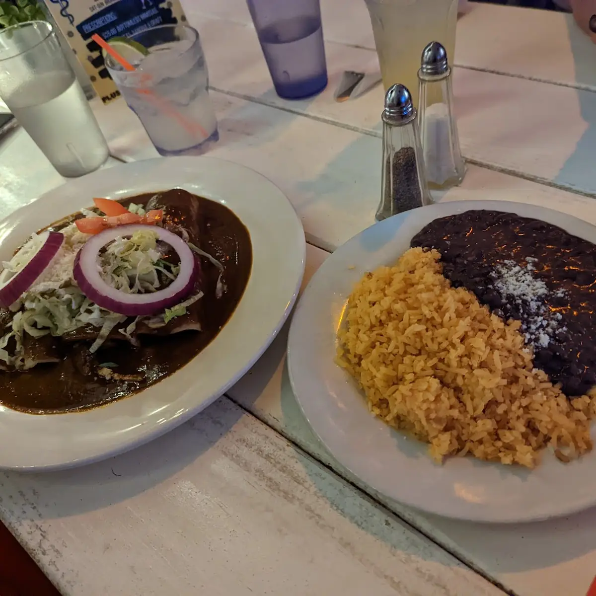 Mole Enchiladas