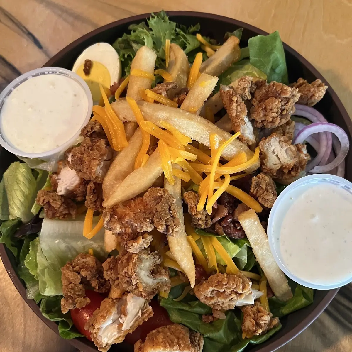 Crispy Chicken Salad