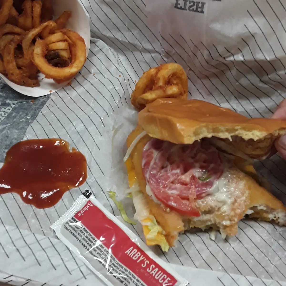 Deluxe Fish Sandwich