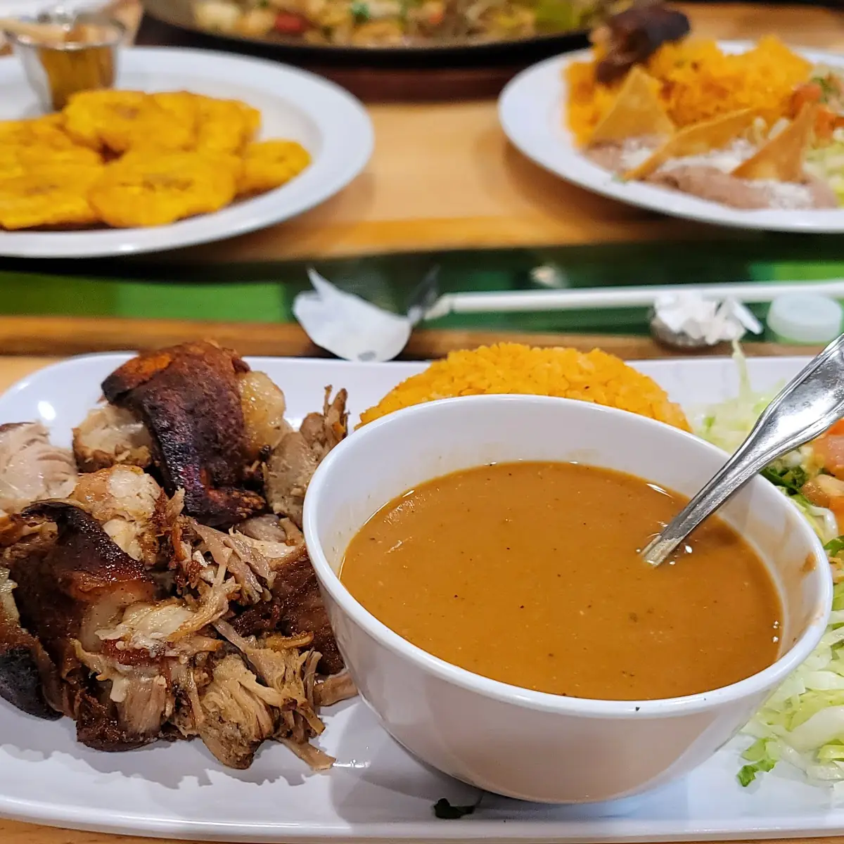 Pork Carnitas and Beans