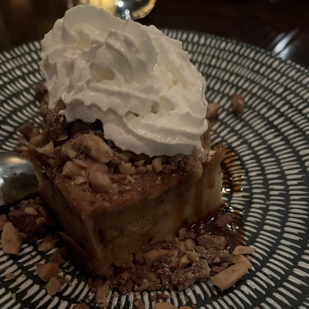 Heath Bar Bread Pudding