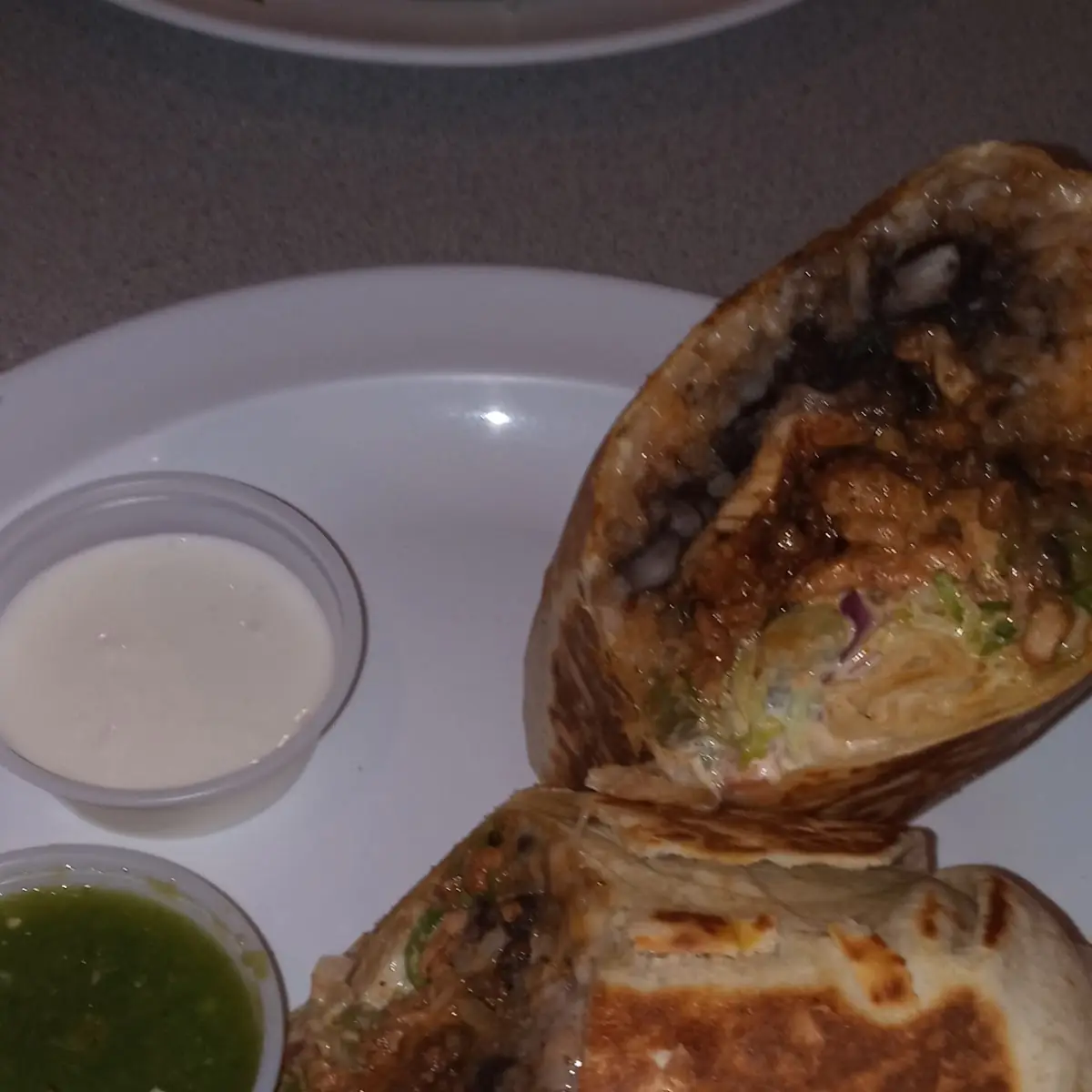 Everything Chicken Burrito