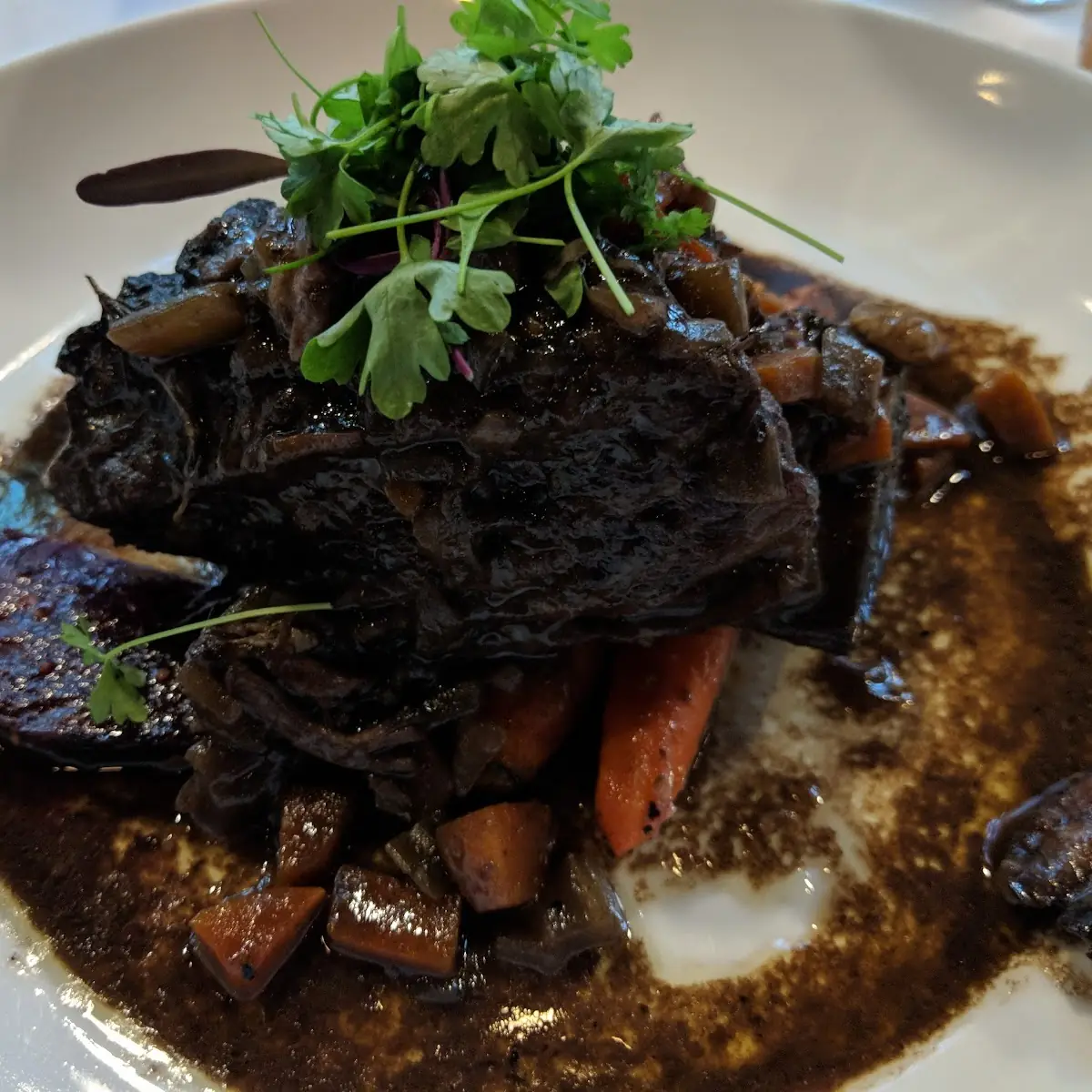 Braised Short Ribs Bourguignon