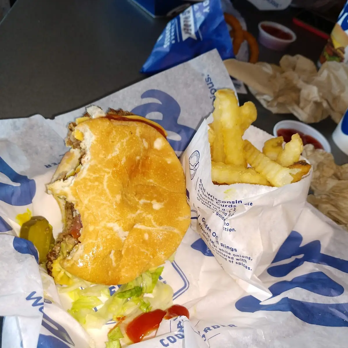 Double Cheeseburger Classic Cheeseburger Combo
