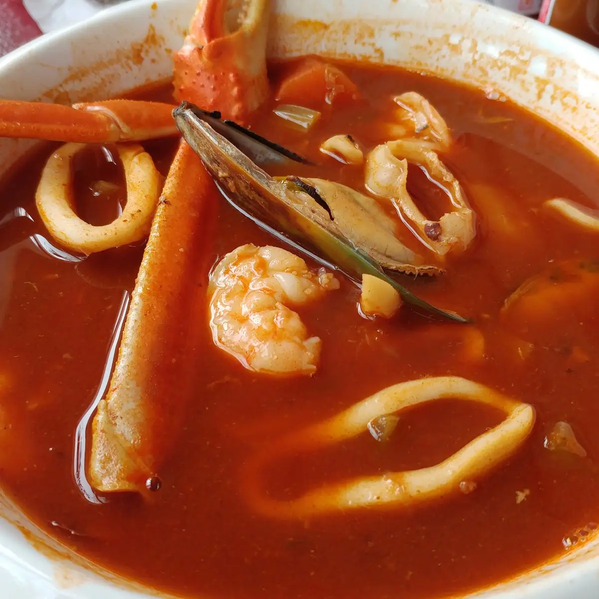 Sopa De Mariscos 8 Seafood Soup